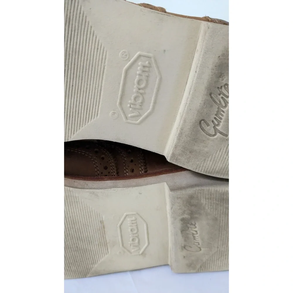Allen Edmonds Brooks Brothers Neumok Wingtip Oxford Brown Goodyear Welted 10.5D